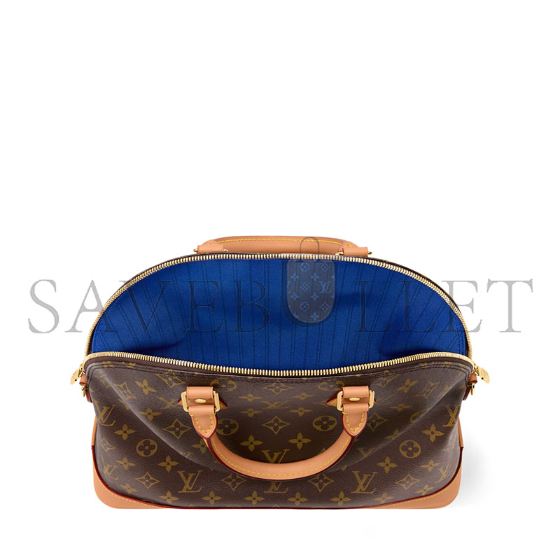 LOUIS VUITTON MASTER MONOGRAM ALMA SOFT MM SHOULDER BAG BROWN M27327 (37*28*13.5cm)